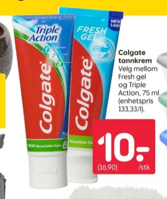 Rusta Colgate tannkrem tilbud