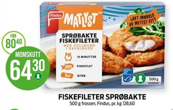Findus fiskefileter