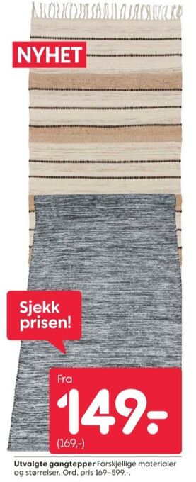 Rusta Ukjent teppe tilbud