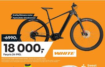 White e-xc 290 comp steps e5000 504wh, elektrisk terrengsykkel, unisex