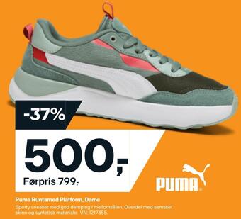 XXL Sport Puma runtamed platform, dame tilbud