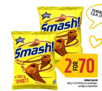 Coop Prix Nidar smash tilbud