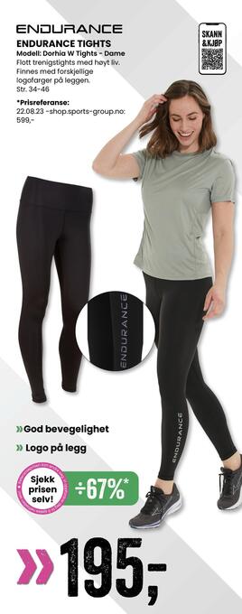 Sport Outlet Endurance tights tilbud