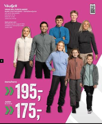 Sport Outlet Vikafjell fleecejakke tilbud