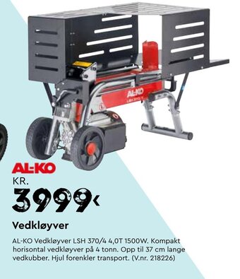 Mekk Vedkløyver tilbud