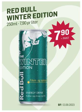 Holdbart Red bull winter edition tilbud