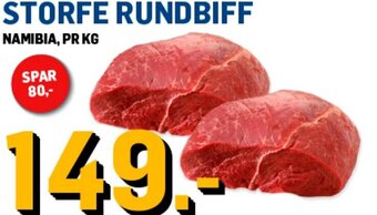 Price Lagerbutikk STORFE RUNDBIFF tilbud