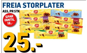 Price Lagerbutikk FREIA STORPLATER tilbud