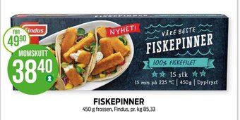 Kiwi FISKEPINNER tilbud