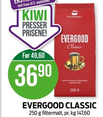 Kiwi EVERGOOD CLASSIC tilbud