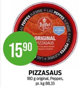 Kiwi PIZZASAUS 180 g original, Peppes tilbud