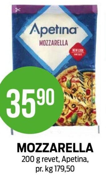 Kiwi MOZZARELLA 200 g revet, Apetina tilbud