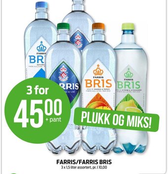 Kiwi FARRIS/FARRIS BRIS tilbud