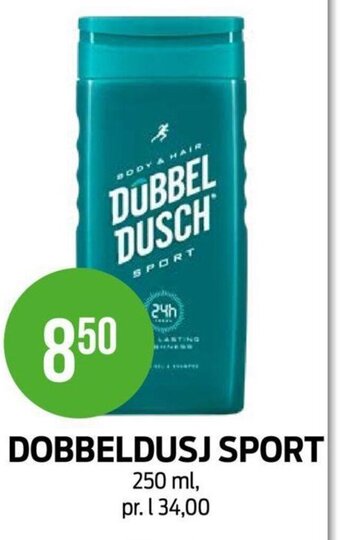 Kiwi DOBBELDUSJ SPORT tilbud
