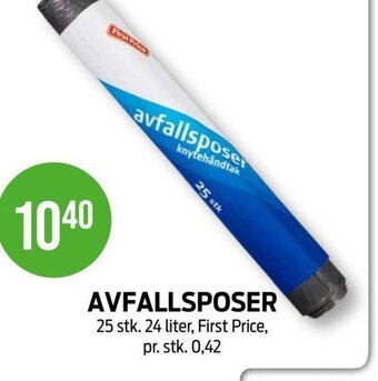 Kiwi AVFALLSPOSER tilbud