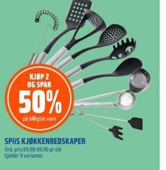 Coop Obs SPiiS KJØKKENREDSKAPER tilbud