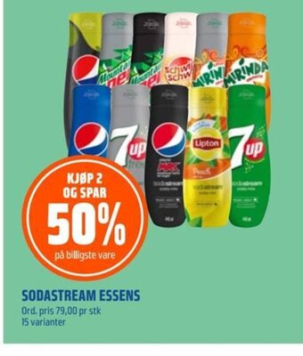 Coop Obs SODASTREAM ESSENS tilbud