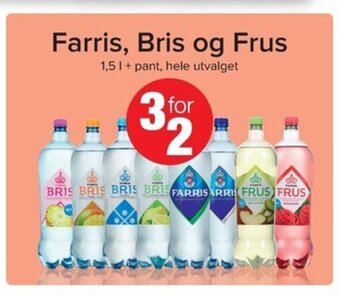 Eurospar Farris, Bris og Frus tilbud
