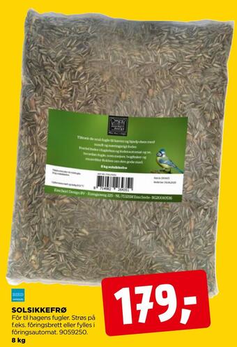jem & fix Solsikkefrø tilbud