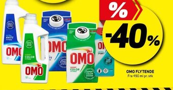 Bunnpris OMO FLYTENDE tilbud