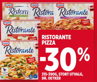 Meny RISTORANTE PIZZA tilbud