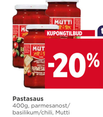 Meny Pastasaus tilbud