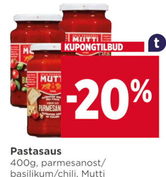 Meny Pastasaus tilbud