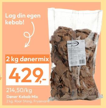 Gigaboks Døner kebab mix tilbud