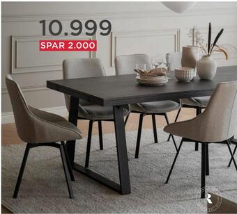 Møbelringen Brooklyn spisebord tilbud
