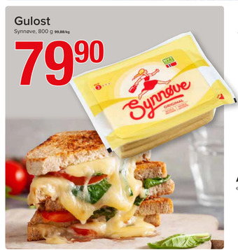 Spar Gulost tilbud