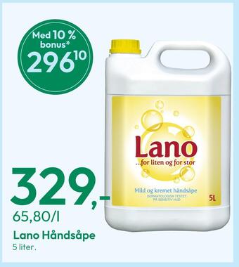 Gigaboks Lano håndsåpe tilbud