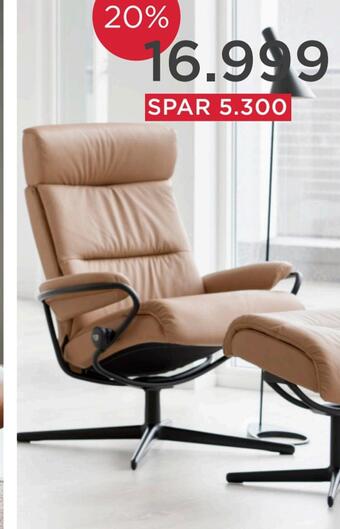 Møbelringen Stressless tokyo original hvilestol tilbud
