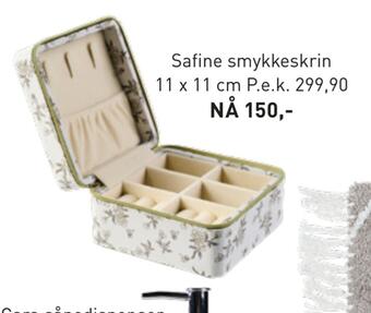 Safine smykkeskrin
