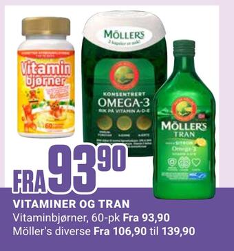 Vitaminer og tran