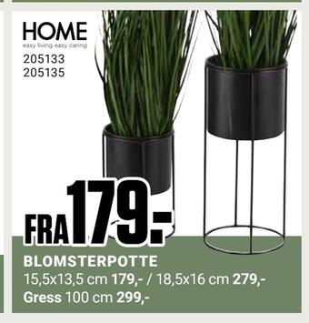 Europris Blomsterpotte tilbud