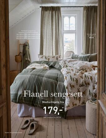 Kid Interiør Tind flanell sengesett og fairyland stripe flanell sengesett tilbud
