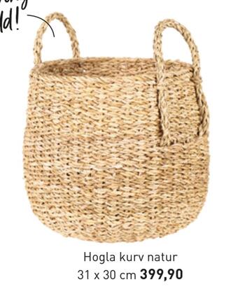 Kid Interiør Hogla kurv natur tilbud