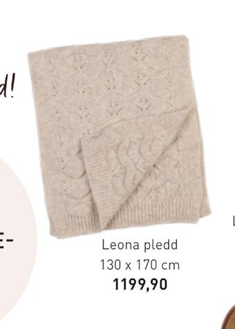 Kid Interiør Leona pledd 130 x 170 cm tilbud