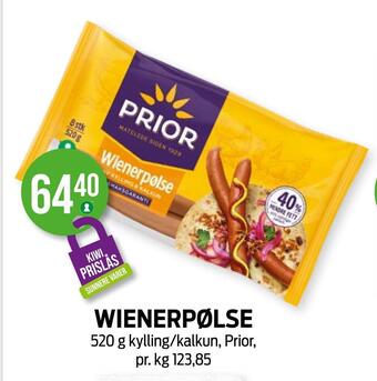 Kiwi Wienerpølse tilbud