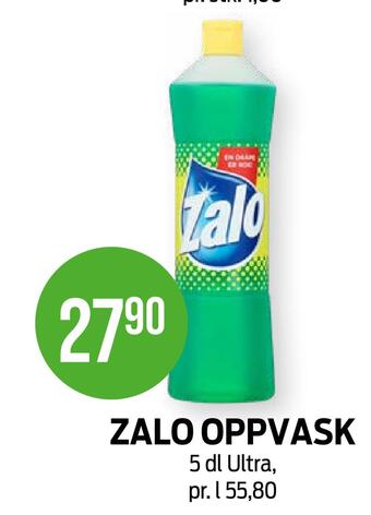 Kiwi Zalo oppvask tilbud
