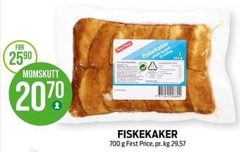 Kiwi Fiskekaker tilbud