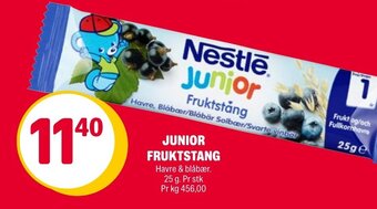 Coop Extra JUNIOR FRUKTSTANG tilbud