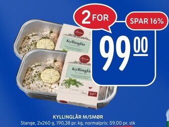 Rema 1000 KYLLINGLÅR M/SMØR tilbud