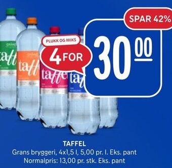 Rema 1000 TAFFEL tilbud