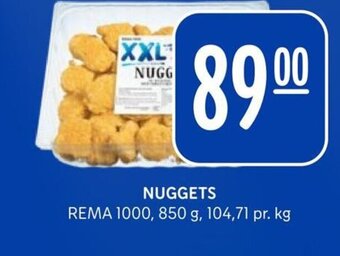 Rema 1000 NUGGETS tilbud