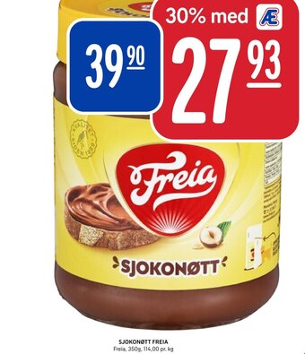 Rema 1000 SJOKONØTT FREIA tilbud