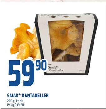 Coop Obs Smak* kantareller tilbud