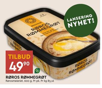 Coop Mega Røros rømmegrøt tilbud