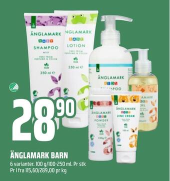 Coop Obs Änglamark barn tilbud