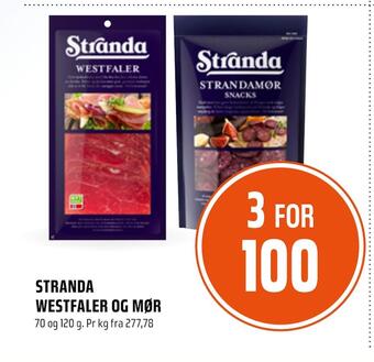 Coop Obs Stranda westfaler og mør tilbud